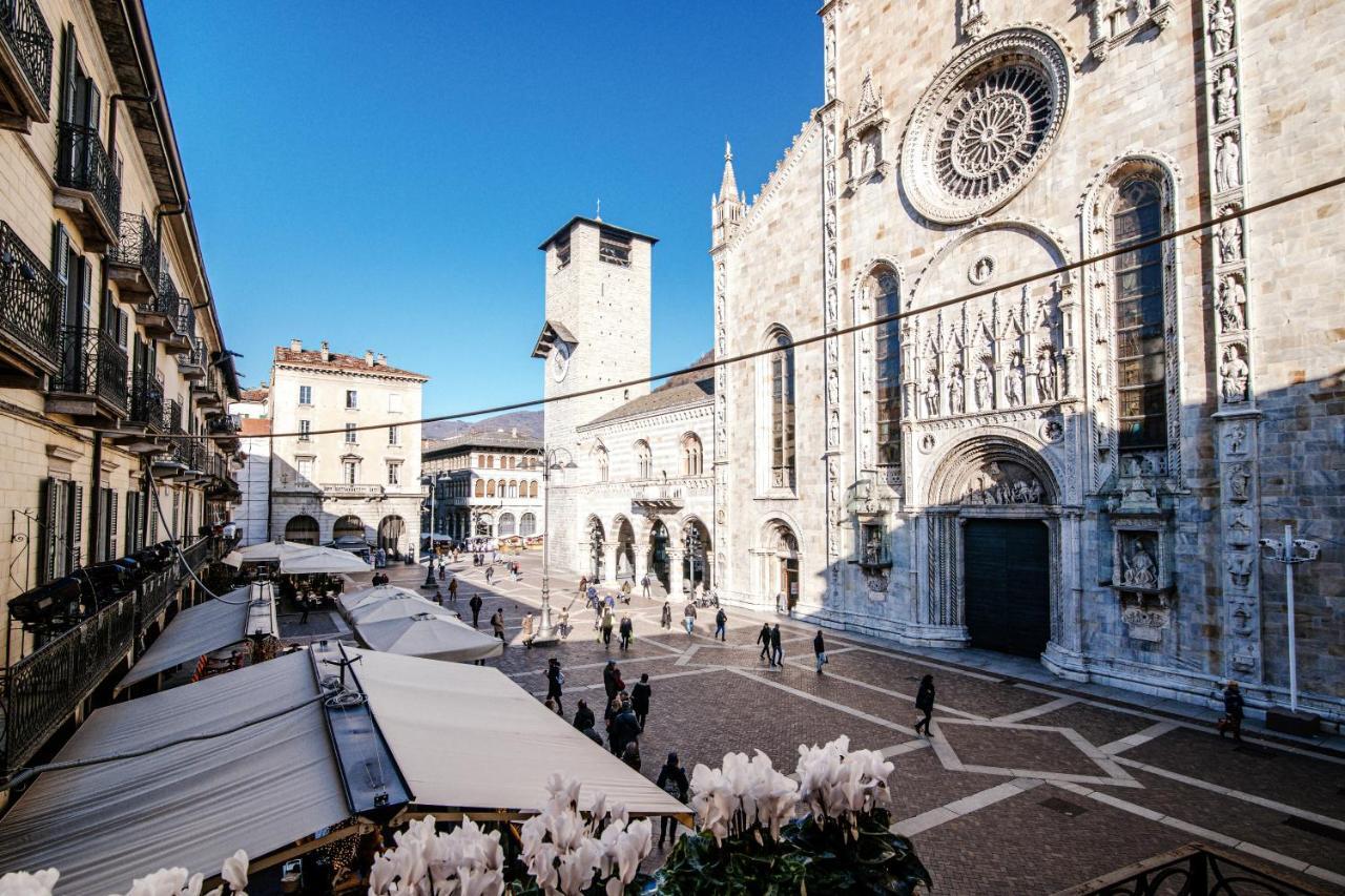 코모 La Finestra Sul Duomo - The House Of Travelers 아파트 외부 사진