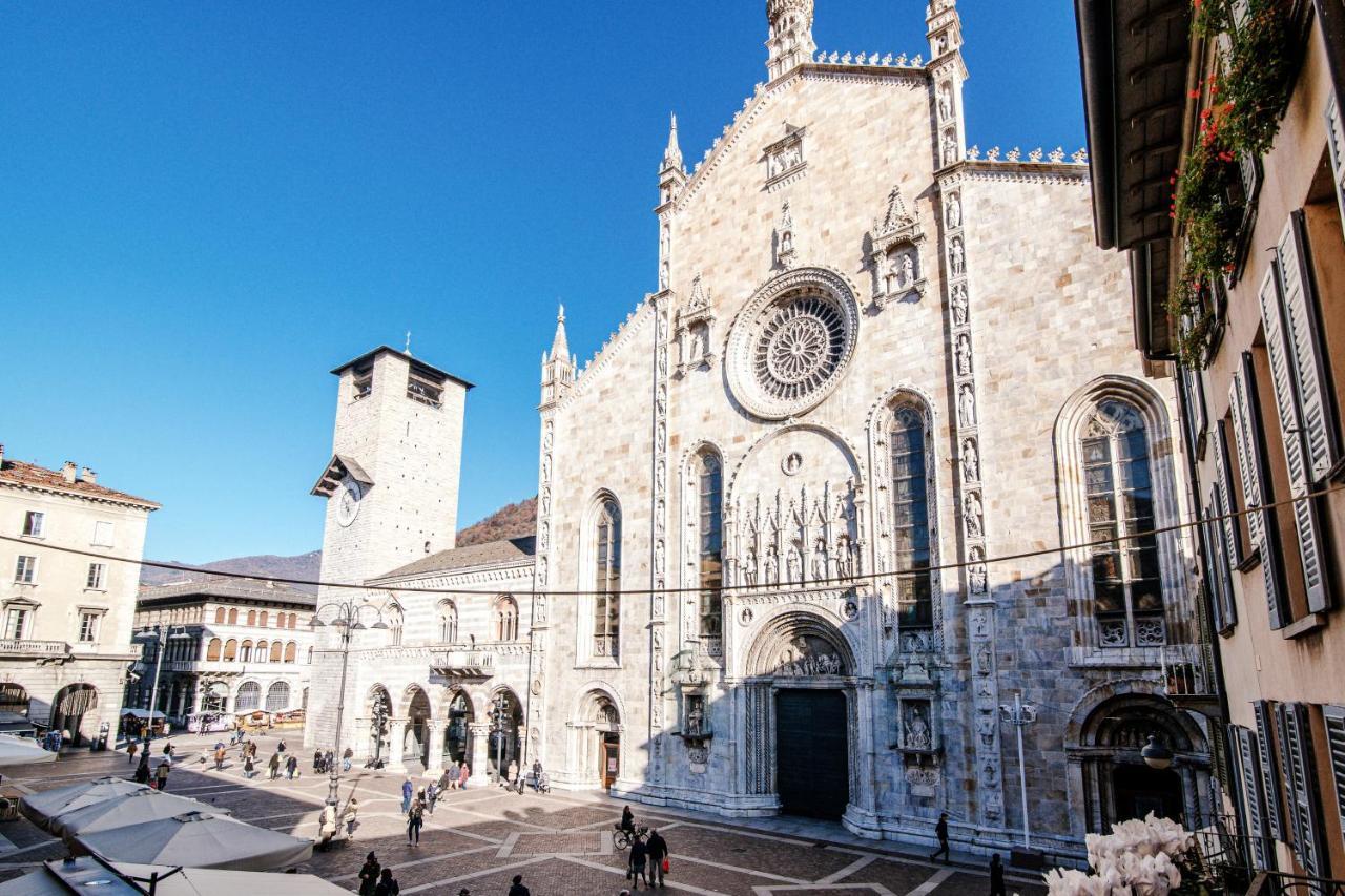 코모 La Finestra Sul Duomo - The House Of Travelers 아파트 외부 사진