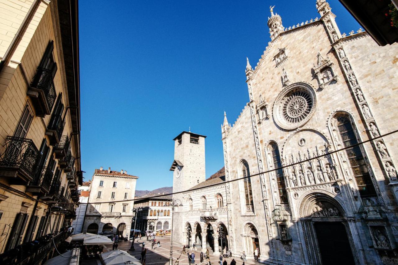 코모 La Finestra Sul Duomo - The House Of Travelers 아파트 외부 사진