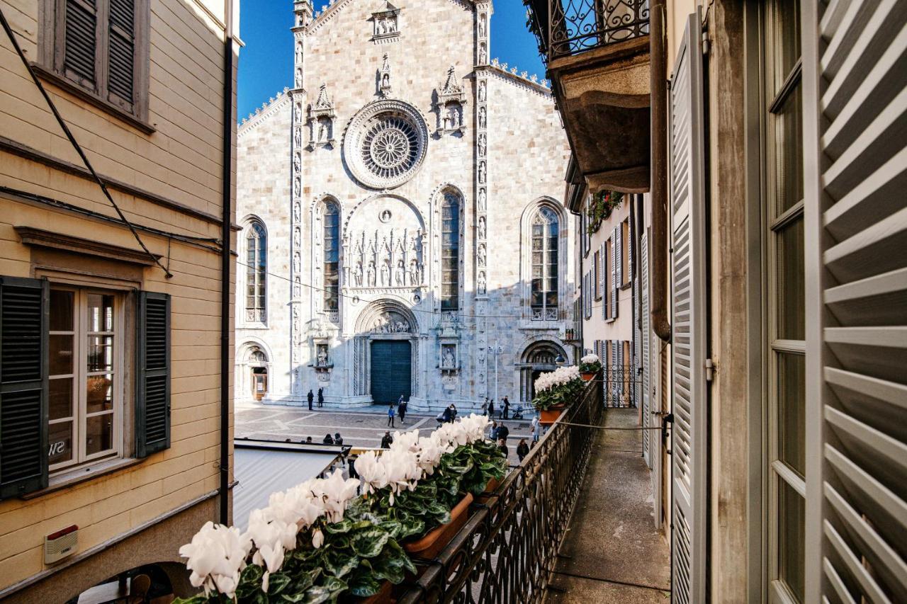 코모 La Finestra Sul Duomo - The House Of Travelers 아파트 외부 사진